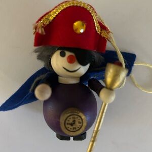 Steinbach Nutcracker Original Erzgebirge Drosselmeyer Nutcracker Ornament w/box